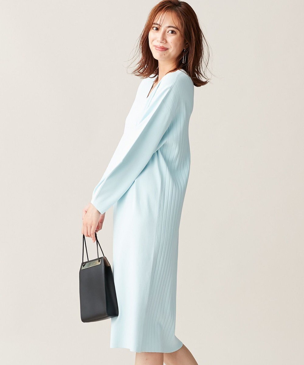 Blocking Wide Rib ニットワンピース Icb ファッション通販 公式通販 オンワード クローゼット