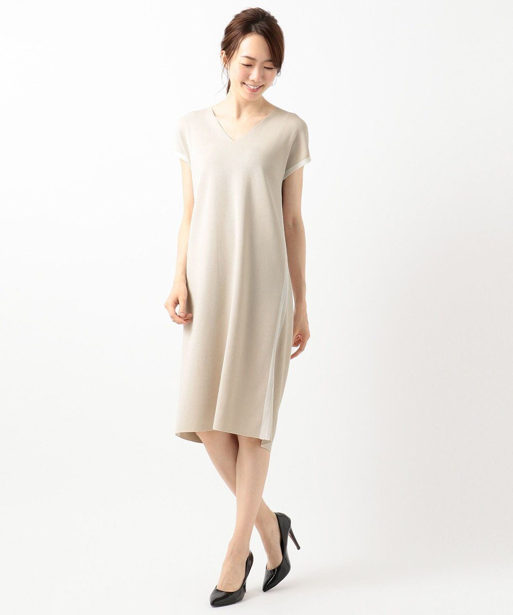 Acetate Cotton 半袖ニットワンピース Icb ファッション通販 公式通販 オンワード クローゼット