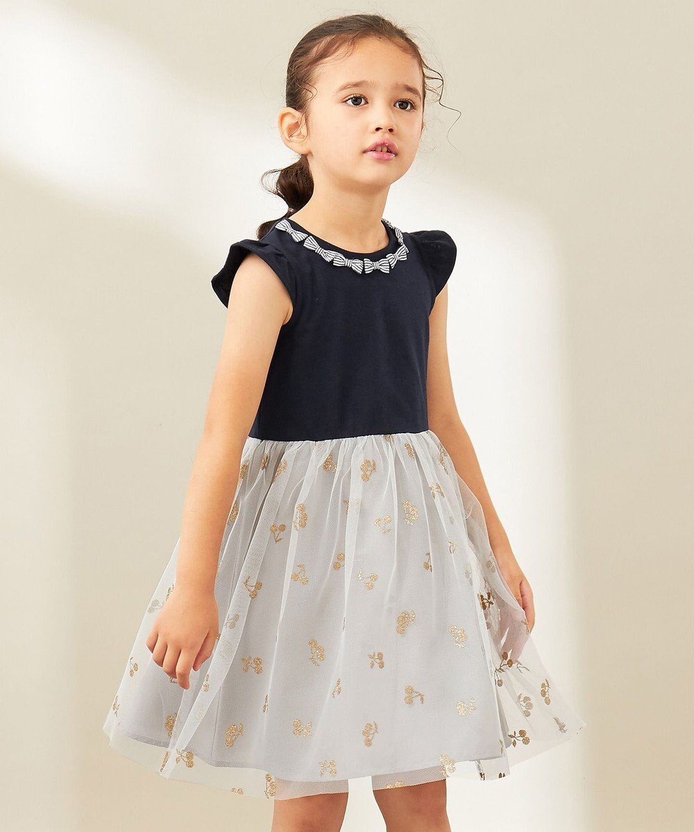 100 130cm チュールスカートドッキング ワンピース Any Fam Kids ファッション通販 公式通販 オンワード クローゼット