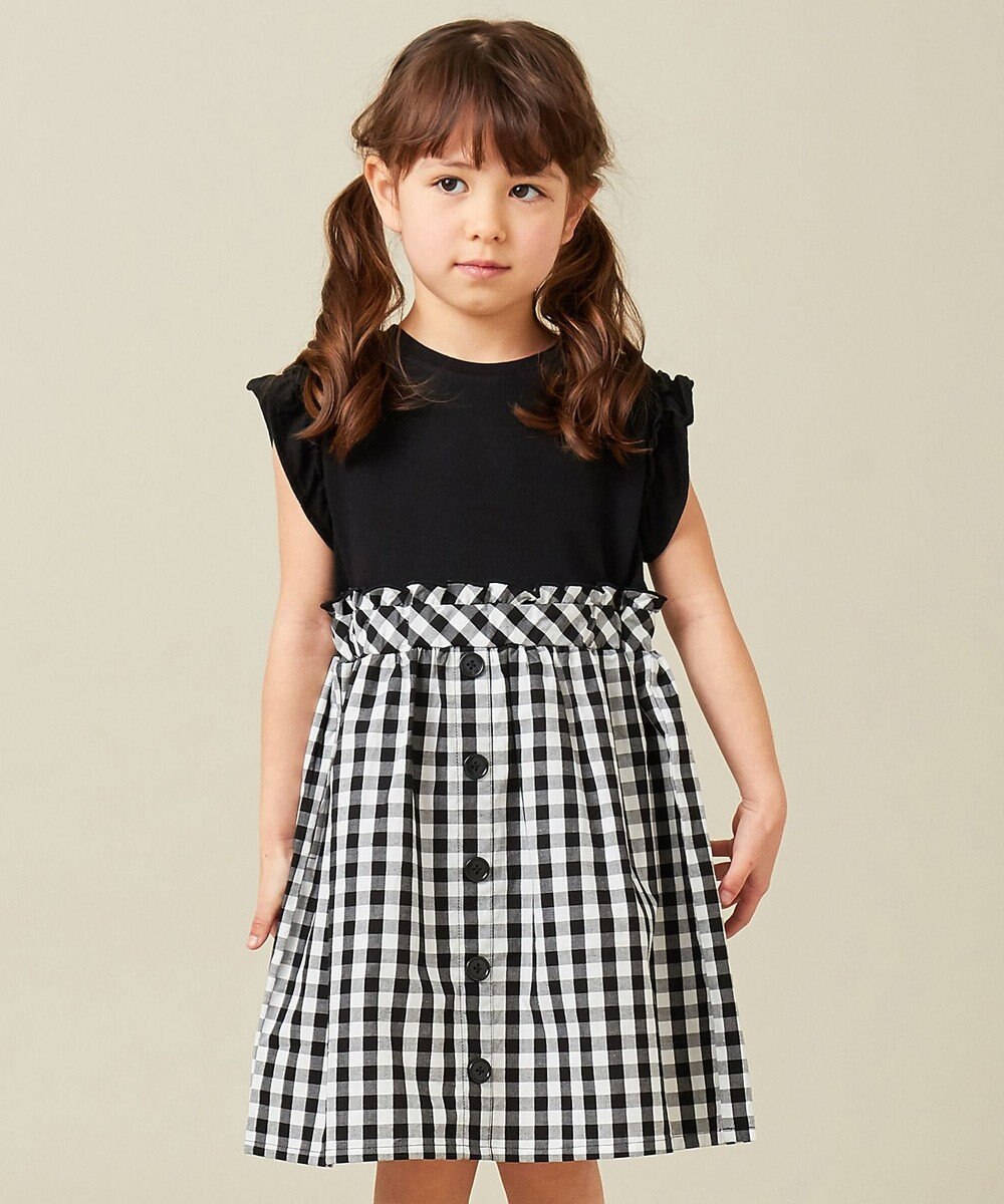 80 130cm チェックドッキング ワンピース Any Fam Kids ファッション通販 公式通販 オンワード クローゼット
