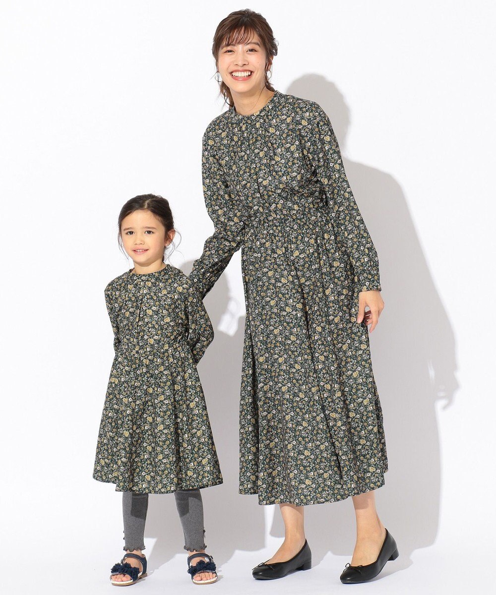 親子でお揃い S M フラワープリント ワンピース Any Fam Kids ファッション通販 公式通販 オンワード クローゼット