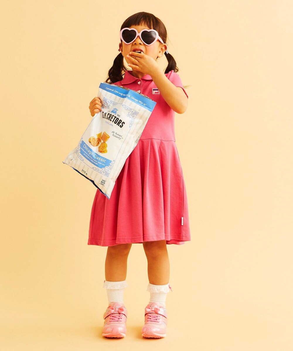 Kids Fila 鹿の子 ワンピース Any Fam Kidsファッション通販 公式通販 オンワード クローゼット
