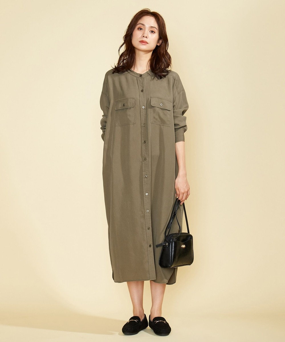 シワになりにくい ソフトミリタリー シャツワンピース Any Fam ファッション通販 公式通販 オンワード クローゼット シワになりにくい ソフトミリタリー シャツワンピース Any Fam ファッション通販 公式通販 オンワード クローゼット