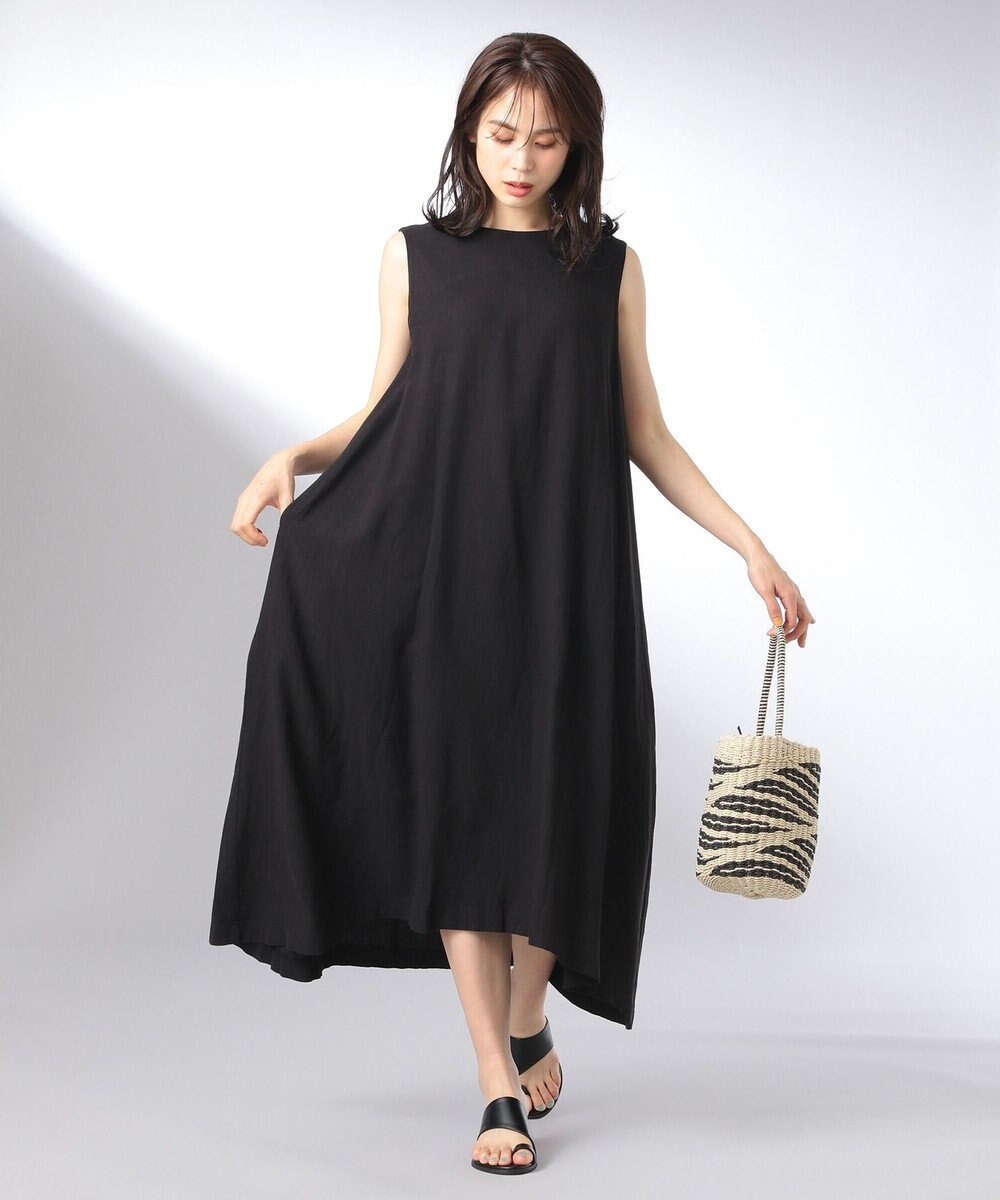 シルキーリネンノースリーブ ワンピース Any Famファッション通販 公式通販 オンワード クローゼット