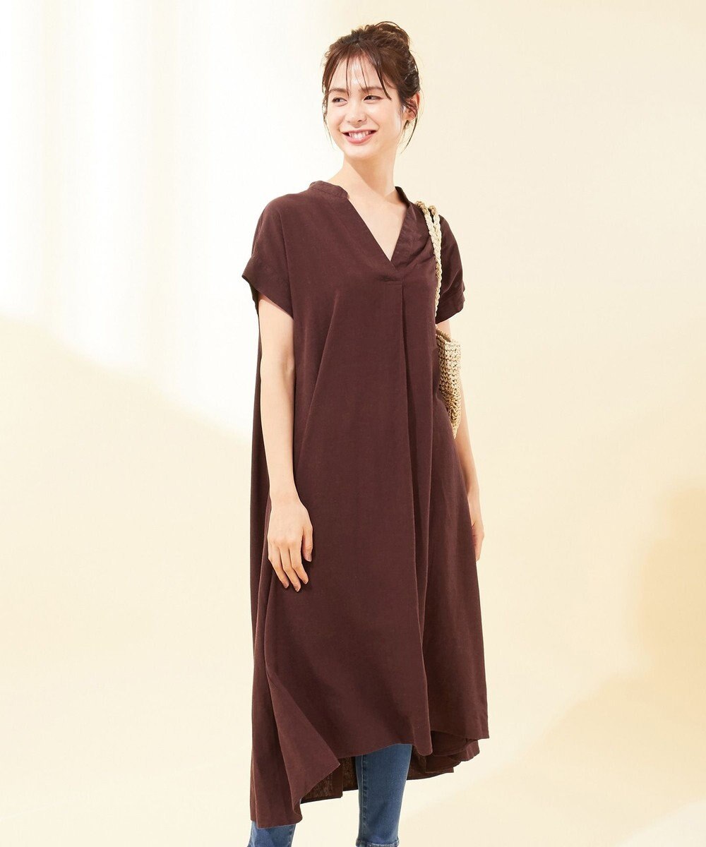 定番人気 シルキーリネンiii ワンピース Any Fam ファッション通販 公式通販 オンワード クローゼット