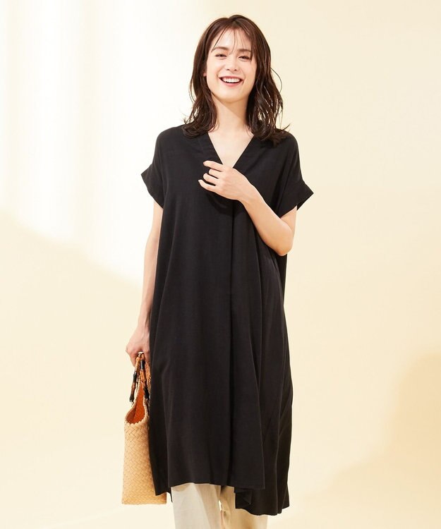 定番人気 シルキーリネンiii ワンピース Any Fam ファッション通販 公式通販 オンワード クローゼット