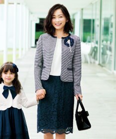 ANY 【セレモニー】レース＆シフォン ワンピース