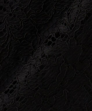 ANY 【セレモニー】レース＆シフォン ワンピース ブラック系