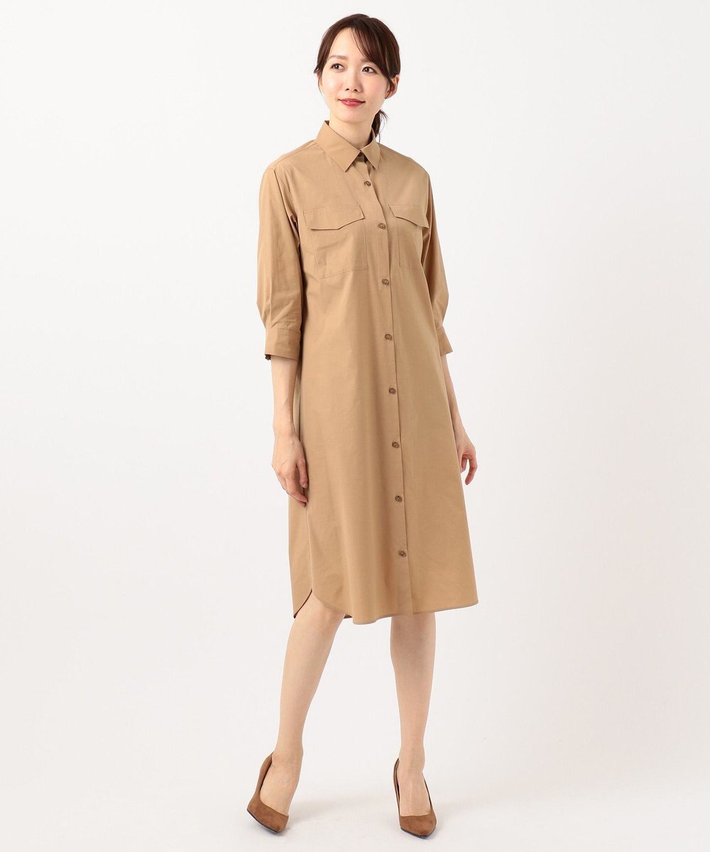 イージーケア 洗えるt Cソフトタイプライター シャツワンピース J Press Ladies Sファッション通販 公式通販 オンワード クローゼット