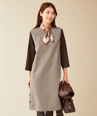 サキソニーチェック ワンピース J Press Ladies ファッション通販 公式通販 オンワード クローゼット