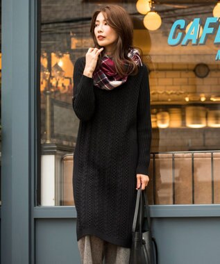 洗える アランアレンジ ニットワンピース J Press Ladies ファッション通販 公式通販 オンワード クローゼット