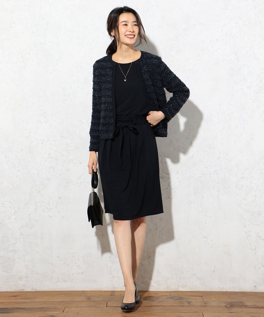 洗える ポリエステルスムースジャージー ワンピース J Press Ladies ファッション通販 公式通販 オンワード クローゼット