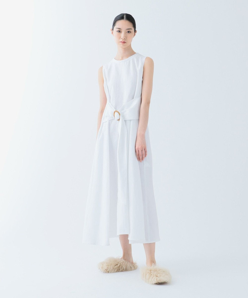 JOSEPH CIRCLET / BELGIAN LINEN ドレス / ワンピース ホワイト系