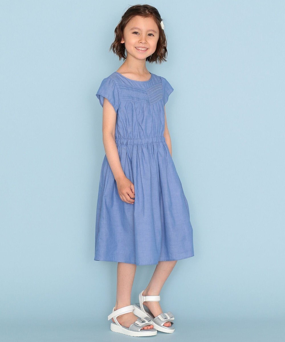 1 140cm シャンブレー ワンピース 組曲 Kids ファッション通販 公式通販 オンワード クローゼット