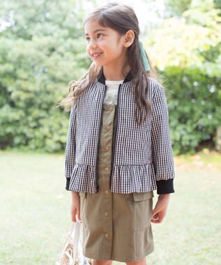 110 140cm フロントボタン ワンピース カーキ 組曲 Kids ファッション通販 公式通販 オンワード クローゼット