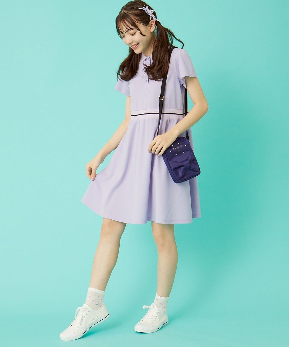 遮熱 Uvケア 150 170cm スカラップカラーポロ ワンピース 組曲 Kidsファッション通販 公式通販 オンワード クローゼット