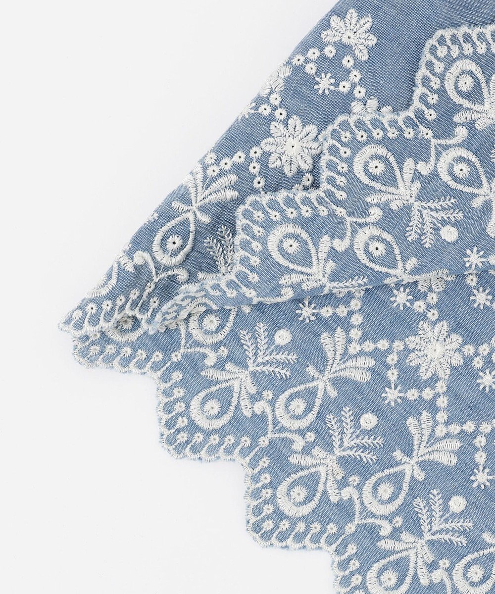 150 160cm ボーダー シャンブレー刺繍 ワンピース 組曲 Kids ファッション通販 公式通販 オンワード クローゼット