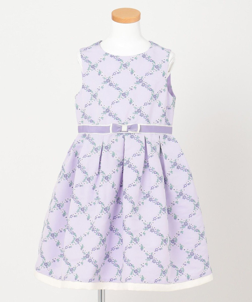 Web 一部店舗限定カラー有 110 140cm ダイヤフラワー刺繍 ワンピース 組曲 Kids ファッション通販 公式通販 オンワード クローゼット