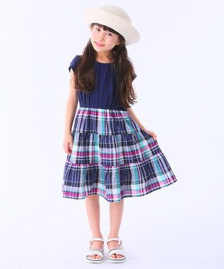 110 140cm コットンリネンマドラスチェック ワンピース 組曲 Kids ファッション通販 公式通販 オンワード クローゼット