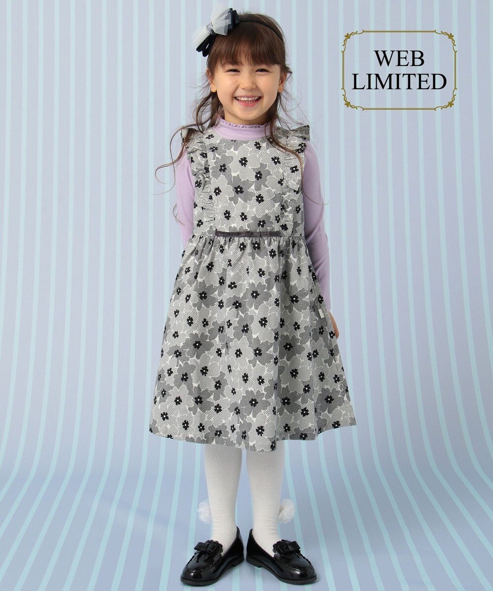 9周年記念web限定サイズ 1 140cm 花柄コーデュロイ ワンピース 組曲 Kidsファッション通販 公式通販 オンワード クローゼット