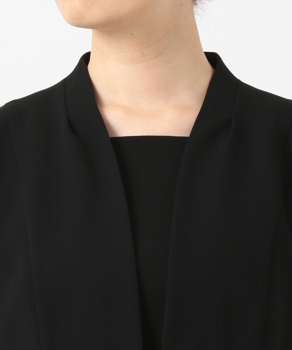 自由区 FORMAL 【洗える】ミクロハニカム ワンピース 