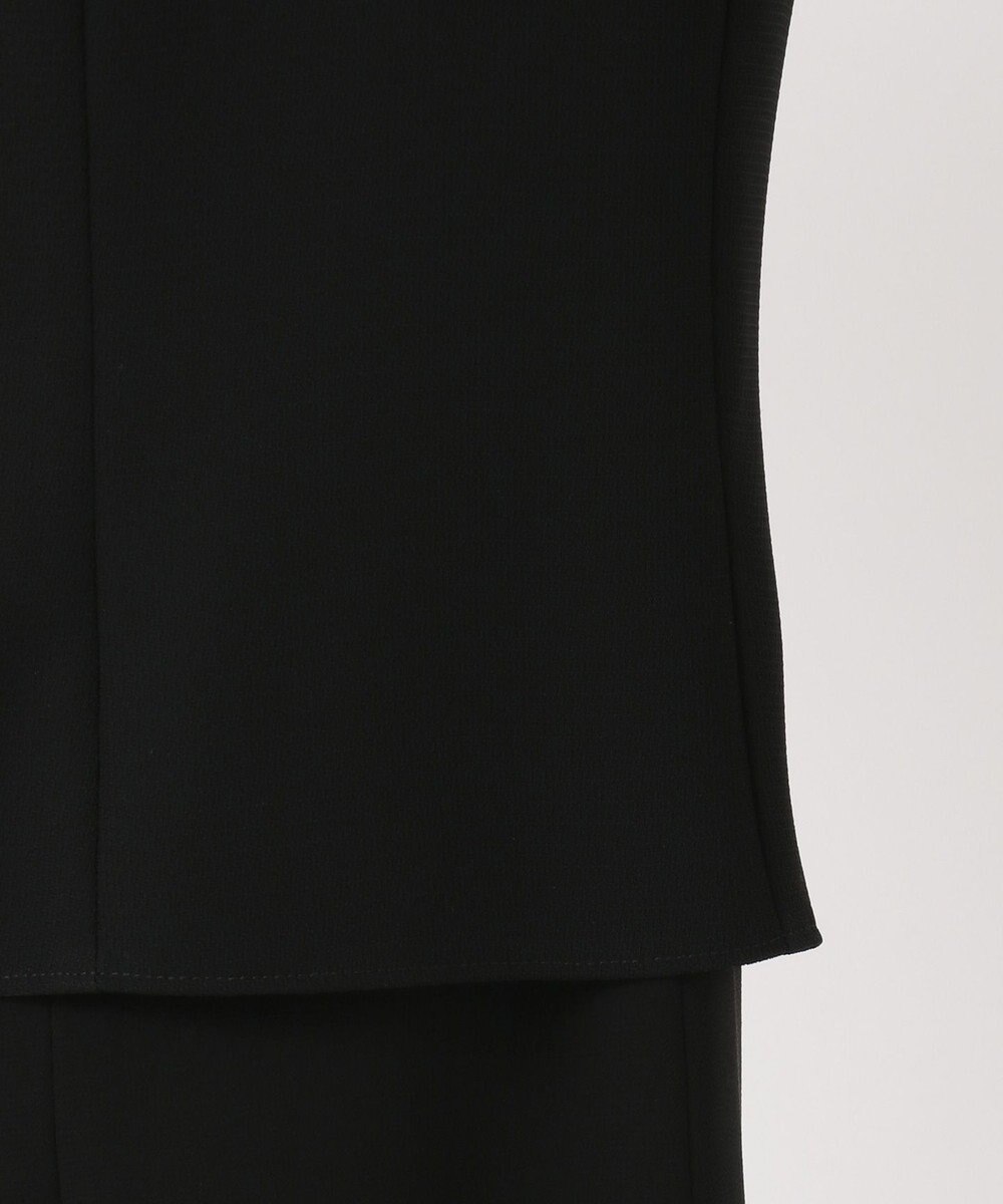 自由区 FORMAL 【洗える】ミクロハニカム ワンピース 