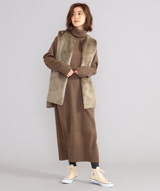 洗える ウール混タートルネックニットワンピース Share Park Ladies ファッション通販 公式通販 オンワード クローゼット