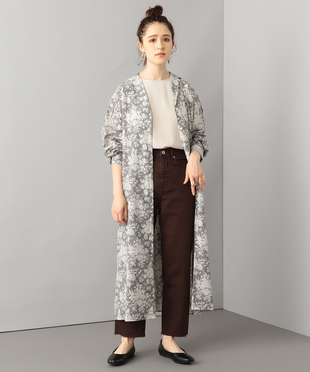 リバティプリント 開襟シャツ ワンピース Share Park Ladiesファッション通販 公式通販 オンワード クローゼット