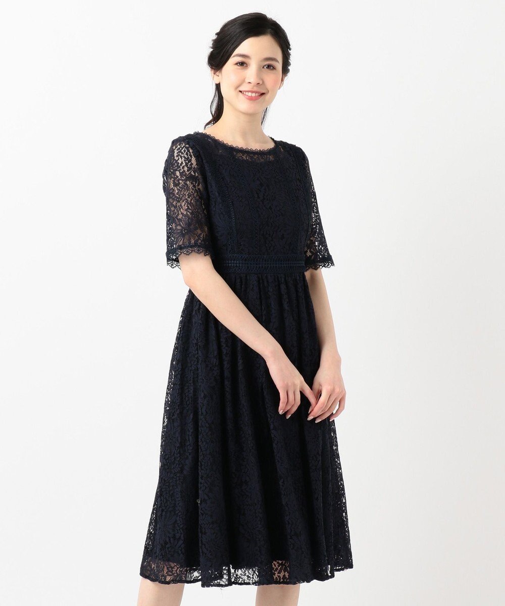 マカロンカラーレース ドレス Ferouxファッション通販 公式通販 オンワード クローゼット