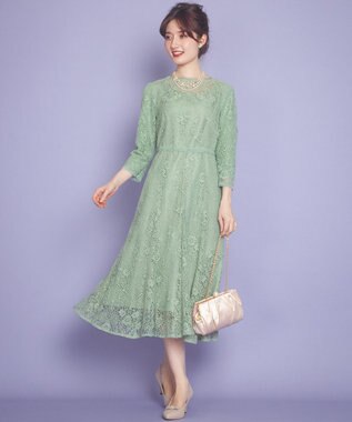 オーナメントレース ドレス Feroux ファッション通販 公式通販 オンワード クローゼット オーナメントレース ドレス Feroux ファッション通販 公式通販 オンワード クローゼット