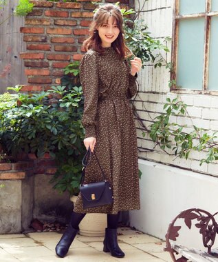 洗える スモールフラワープリント ワンピース Feroux ファッション通販 公式通販 オンワード クローゼット