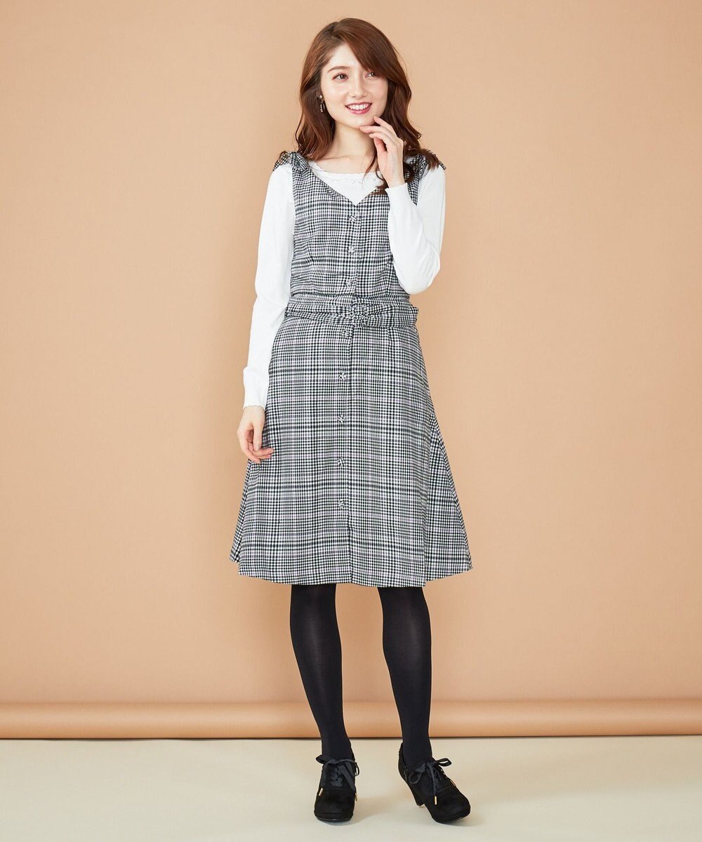 18秋のweb限定 2wayフェミニンジャンパースカート ワンピース Feroux ファッション通販 公式通販 オンワード クローゼット