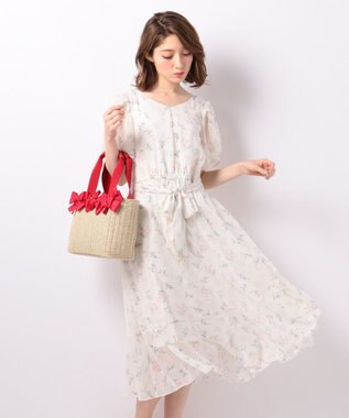 洗える フローレットシアーシフォン ワンピース Feroux ファッション通販 公式通販 オンワード クローゼット