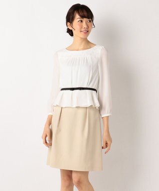 セレモニー セットアップ対応 レースコンビドビー ワンピース Feroux ファッション通販 公式通販 オンワード クローゼット