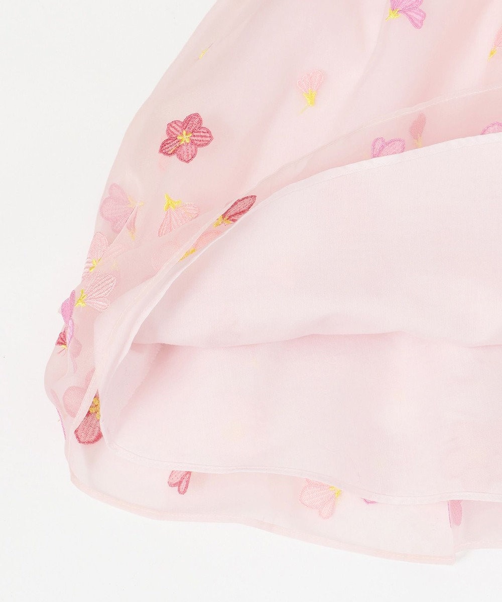 TOCCA BAMBINI トッカ バンビーニ　花柄レースオーガンジー刺繍ドレス