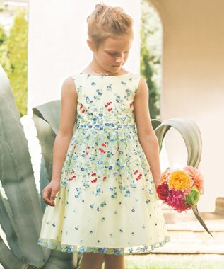 100 140cm フラワーフィールド ワンピース Tocca Bambini ファッション通販 公式通販 オンワード クローゼット