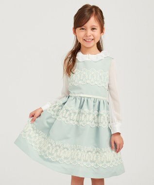 110 140cm ホワイトレースフラワー ワンピース Tocca Bambini ファッション通販 公式通販 オンワード クローゼット