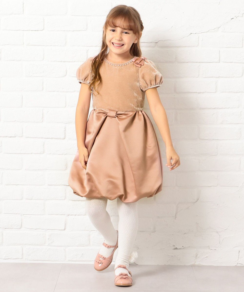 School ベルベットパールリボン ワンピース Tocca Bambini ファッション通販 公式通販 オンワード クローゼット