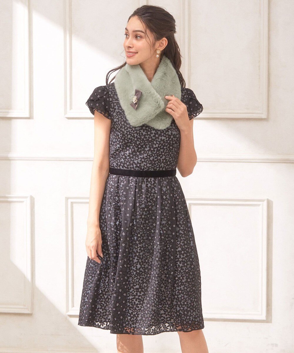 【オンワード】 TOCCA>ワンピース 【洗える!】WINTER COSMOS ドレス ワイン 4 レディース 【送料無料】