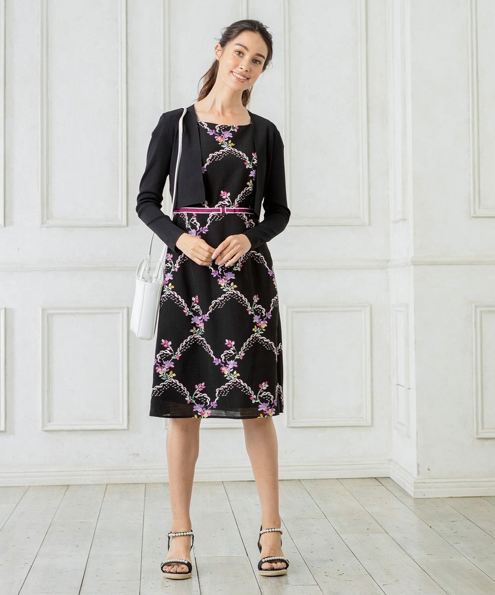 品質保証 新品 トッカ【25周年&洗える!】RAMBLING ROSE ドレス 4 ひざ