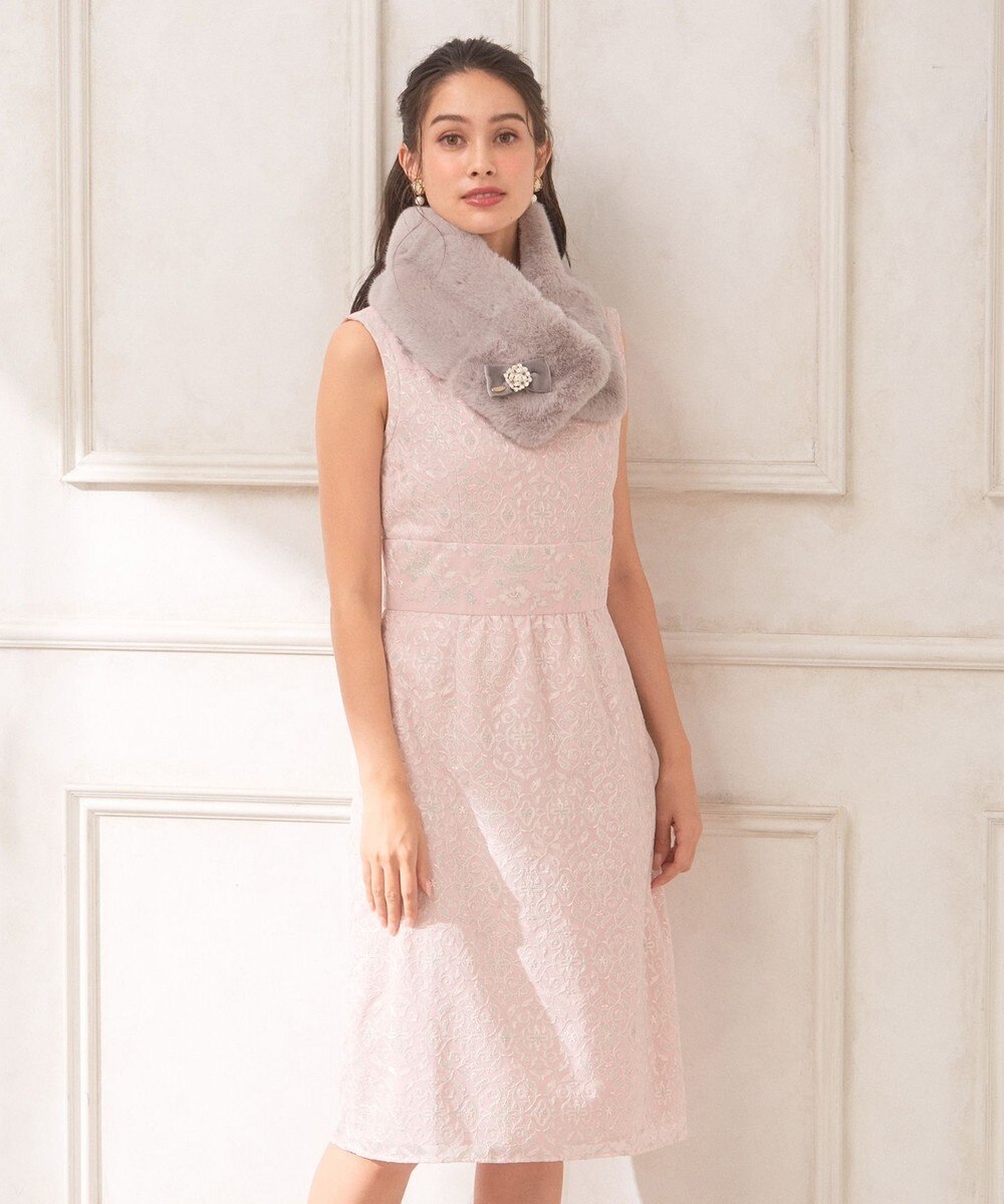 【オンワード】 TOCCA>ワンピース 【洗える!】CLEOPATRA ドレス ピンク 2 レディース 【送料無料】