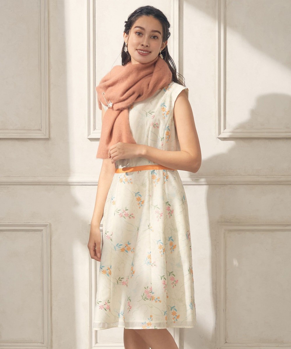 【オンワード】 TOCCA>ワンピース 【洗える!】STELLA ドレス アイボリー 4 レディース 【送料無料】