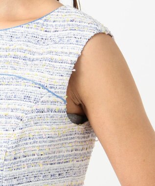 TOCCA 【洗える！】BIANCA ドレス サックスブルー系