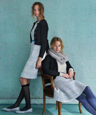 TOCCA 【洗える！】BIANCA ドレス サックスブルー系