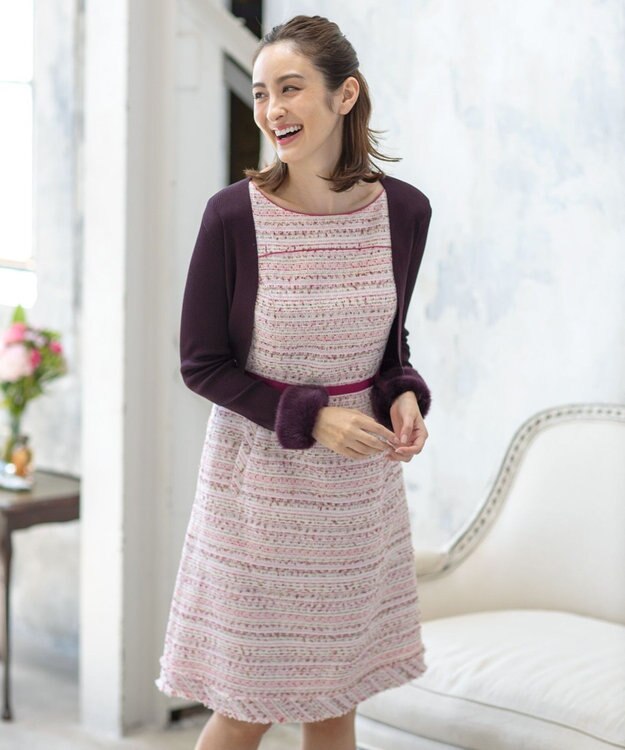 TOCCA 【洗える！】BIANCA ドレス ピンク系