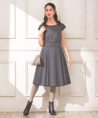 TOCCA CLOVER EMB. ドレス ブラック系7