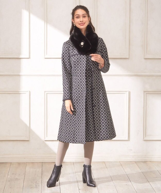 TOCCA CLOVER EMB. ドレス ブラック系7