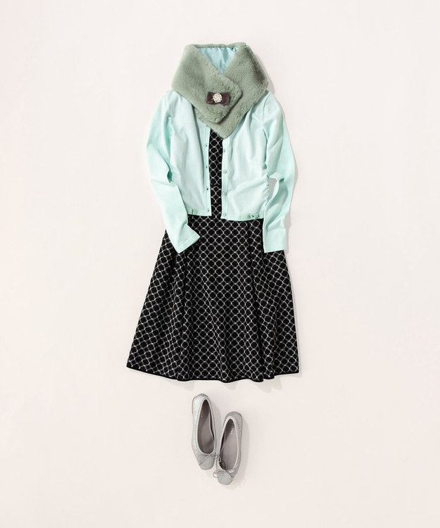 TOCCA CLOVER EMB. ドレス ブラック系7