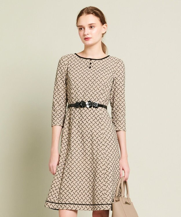 TOCCA 【洗える！】NASTRINO ドレス ベージュ系7