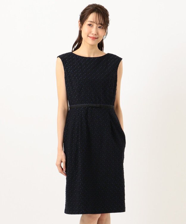 TOCCA 【洗える！】NASTRINO タイトドレス ネイビー系7